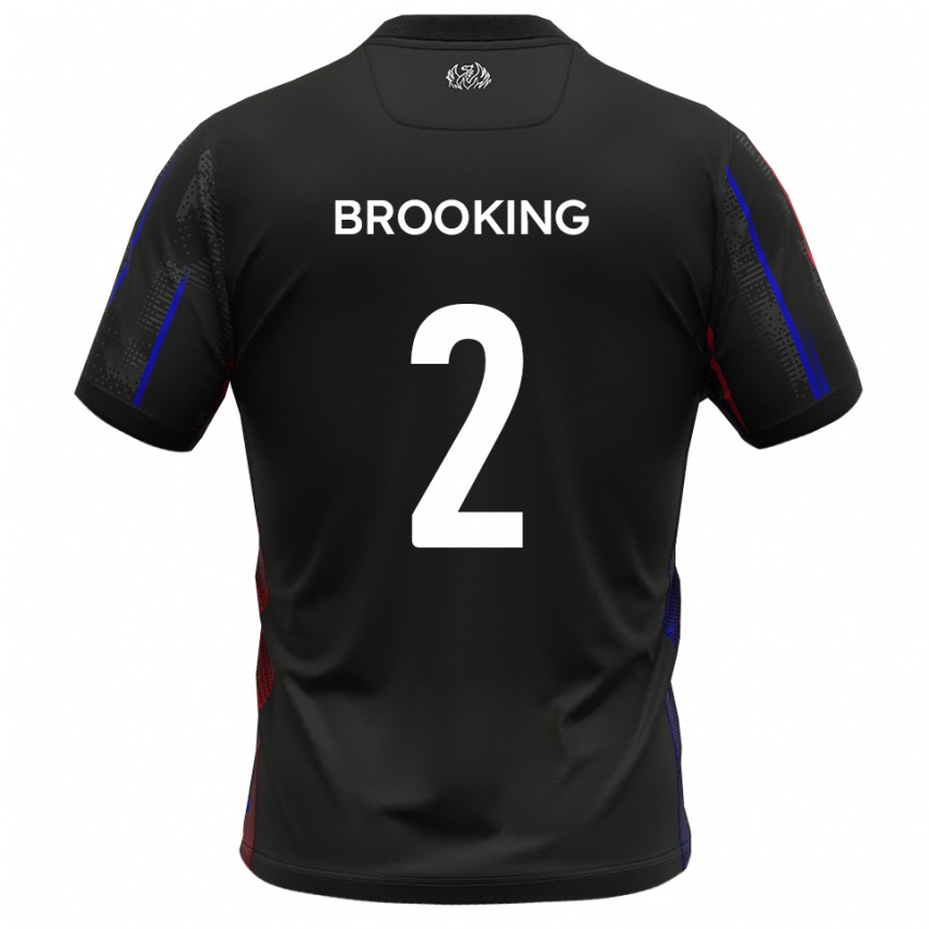 נשים ג׳ושוע רויסטון ברוקינג #2 שחור אדום הרחק ג'רזי 2025/26 חולצה קצרה