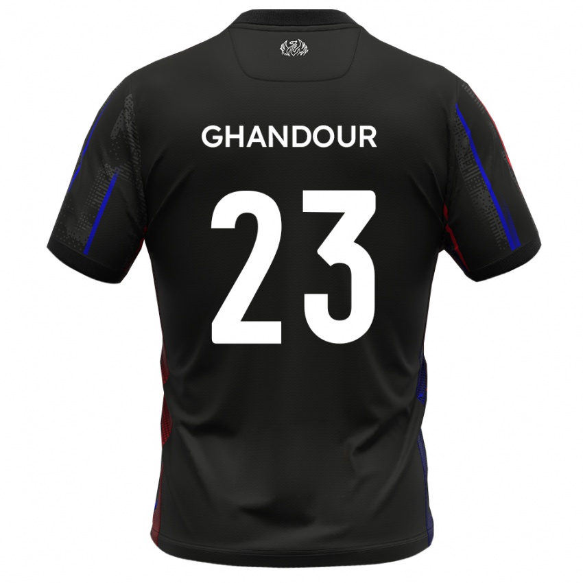 נשים האדי גאנדור #23 שחור אדום הרחק ג'רזי 2025/26 חולצה קצרה