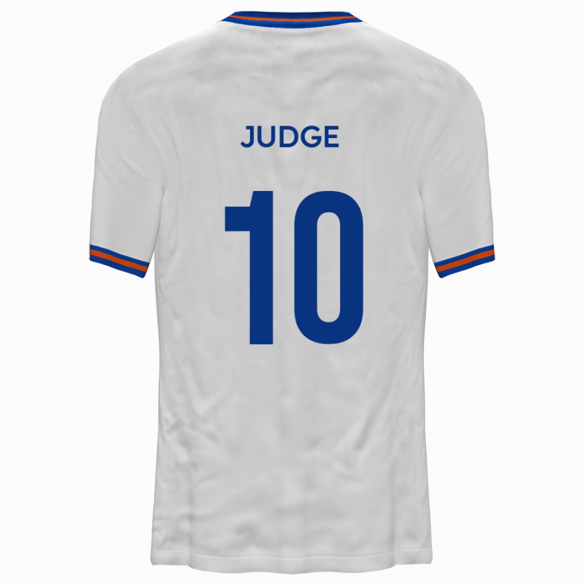 נשים אלן ג'אדג' #10 לבן כחול הרחק ג'רזי 2025/26 חולצה קצרה