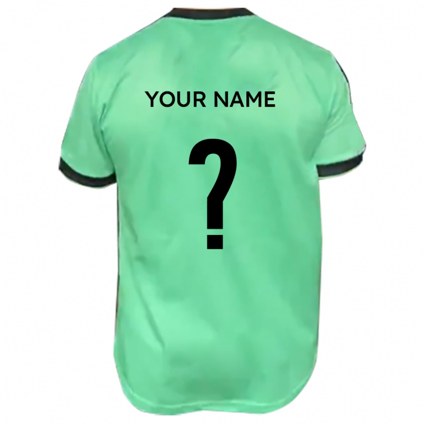 נשים השם שלך #0 טורקיז שחור הרחק ג'רזי 2025/26 חולצה קצרה