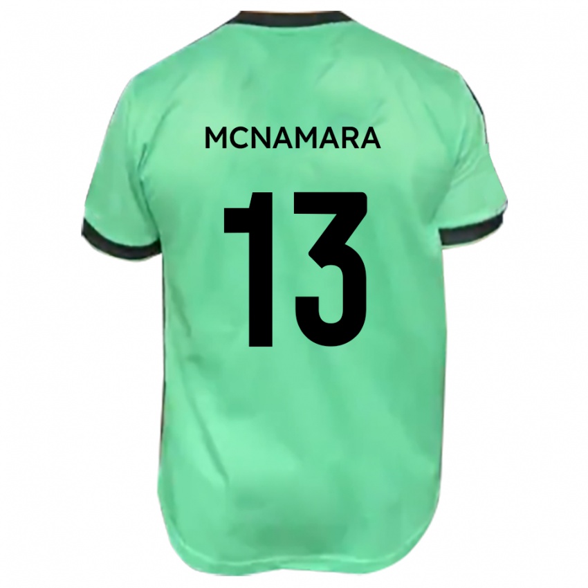 נשים Josh Mcnamara #13 טורקיז שחור הרחק ג'רזי 2025/26 חולצה קצרה