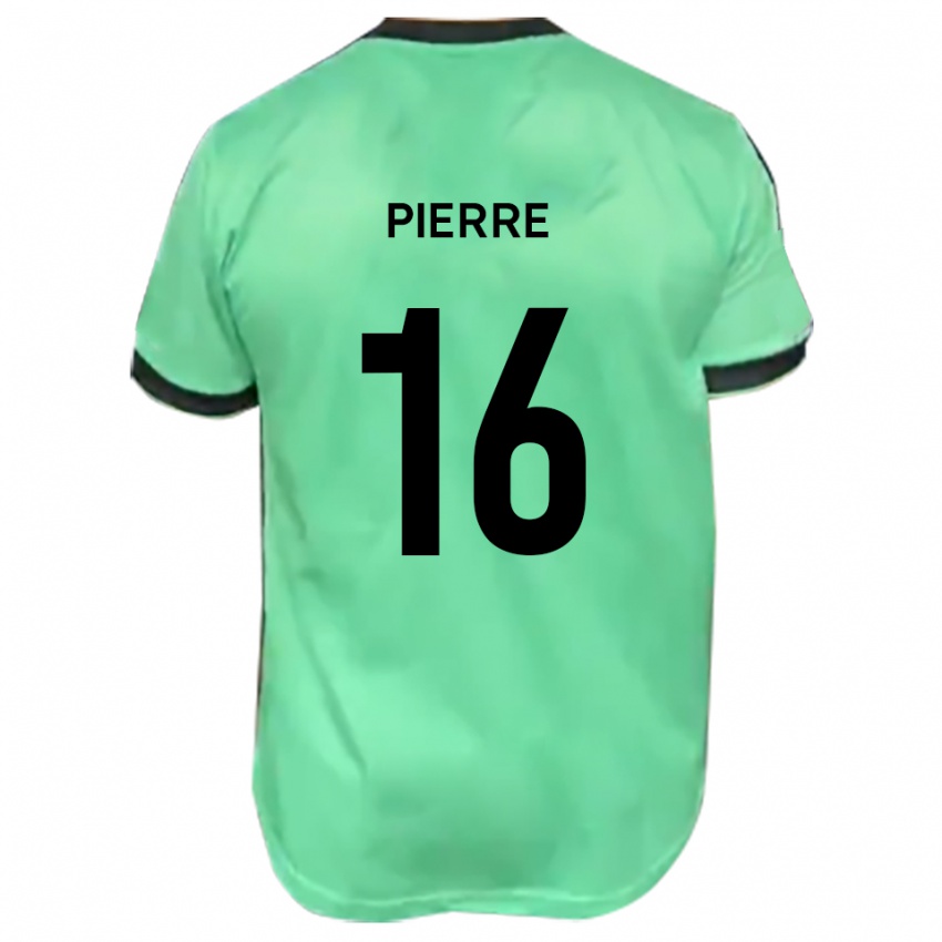 נשים Aaron Pierre #16 טורקיז שחור הרחק ג'רזי 2025/26 חולצה קצרה