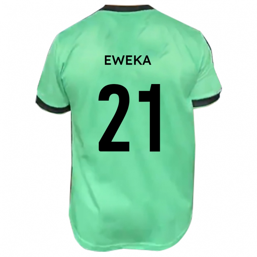 נשים טמיטופ אווקה #21 טורקיז שחור הרחק ג'רזי 2025/26 חולצה קצרה