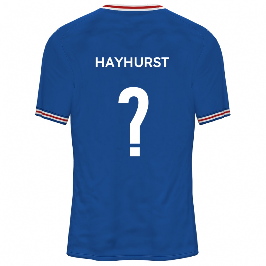 נשים Imogen Hayhurst #0 כחול דודג'ר הרחק ג'רזי 2025/26 חולצה קצרה