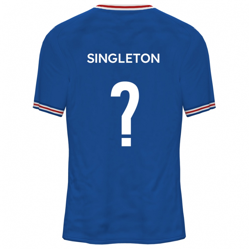 נשים Faye Singleton #0 כחול דודג'ר הרחק ג'רזי 2025/26 חולצה קצרה