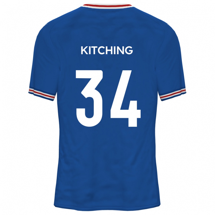 נשים מארק קיצ'ינג #34 כחול דודג'ר הרחק ג'רזי 2025/26 חולצה קצרה