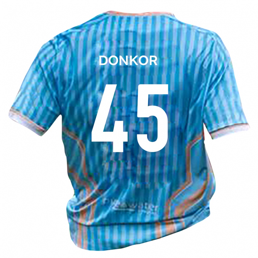 נשים קוואקו דונקור #45 שחור זהב הרחק ג'רזי 2025/26 חולצה קצרה