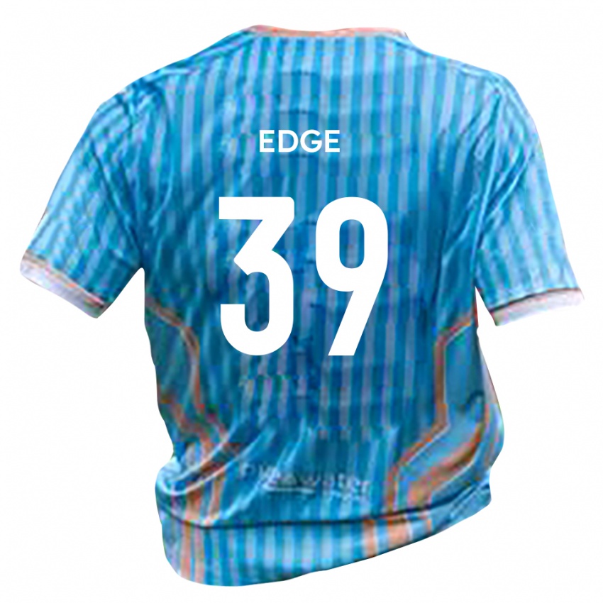 נשים Charlie Edge #39 שחור זהב הרחק ג'רזי 2025/26 חולצה קצרה