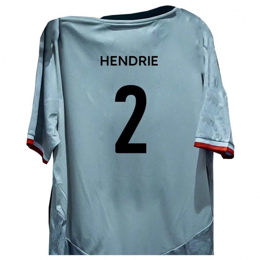 נשים לוק הנדרי #2 לבן שחור הרחק ג'רזי 2025/26 חולצה קצרה