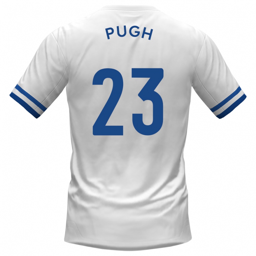 נשים Tom Pugh #23 לבן כחול הרחק ג'רזי 2025/26 חולצה קצרה