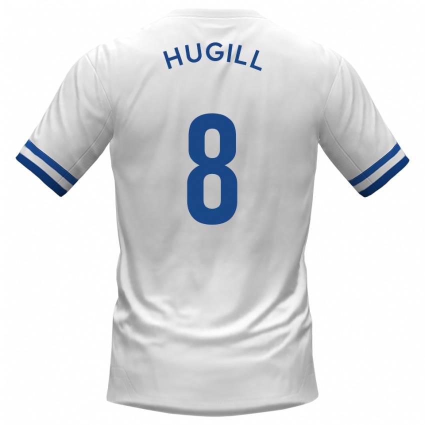 נשים וויל ג׳יימס הוגיל #8 לבן כחול הרחק ג'רזי 2025/26 חולצה קצרה