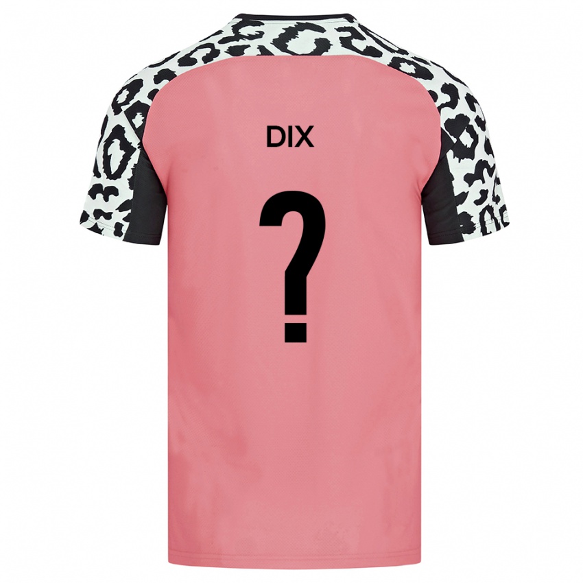 נשים Hannah Dix #0 ורוד שחור הרחק ג'רזי 2025/26 חולצה קצרה