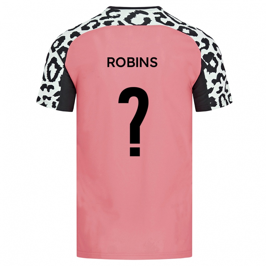 נשים Rhian Robins #0 ורוד שחור הרחק ג'רזי 2025/26 חולצה קצרה