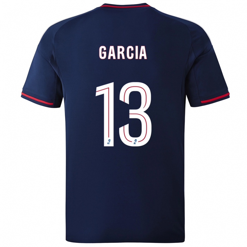 נשים Angel Garcia #13 כחול נייבי אדום הרחק ג'רזי 2025/26 חולצה קצרה