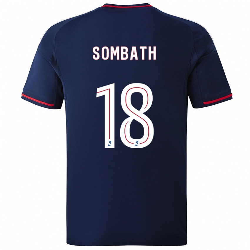 נשים אליס זומבת #18 כחול נייבי אדום הרחק ג'רזי 2025/26 חולצה קצרה