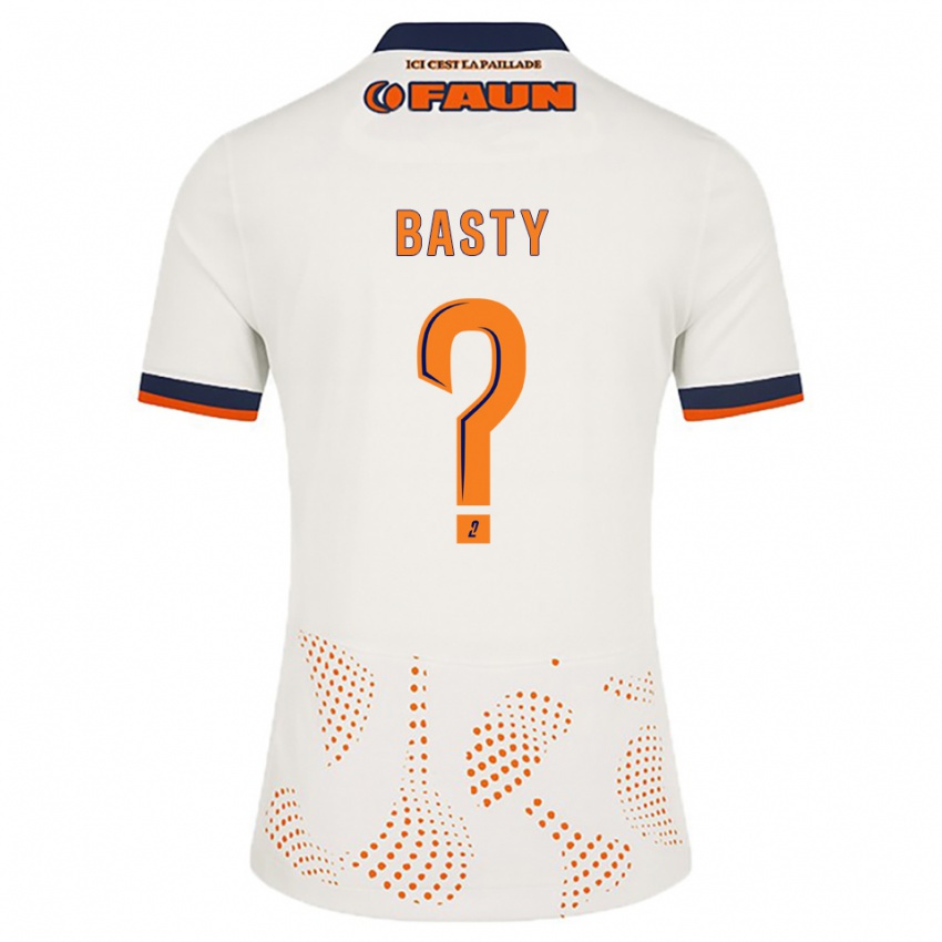 נשים Ewen Basty #0 לבן כתום הרחק ג'רזי 2025/26 חולצה קצרה