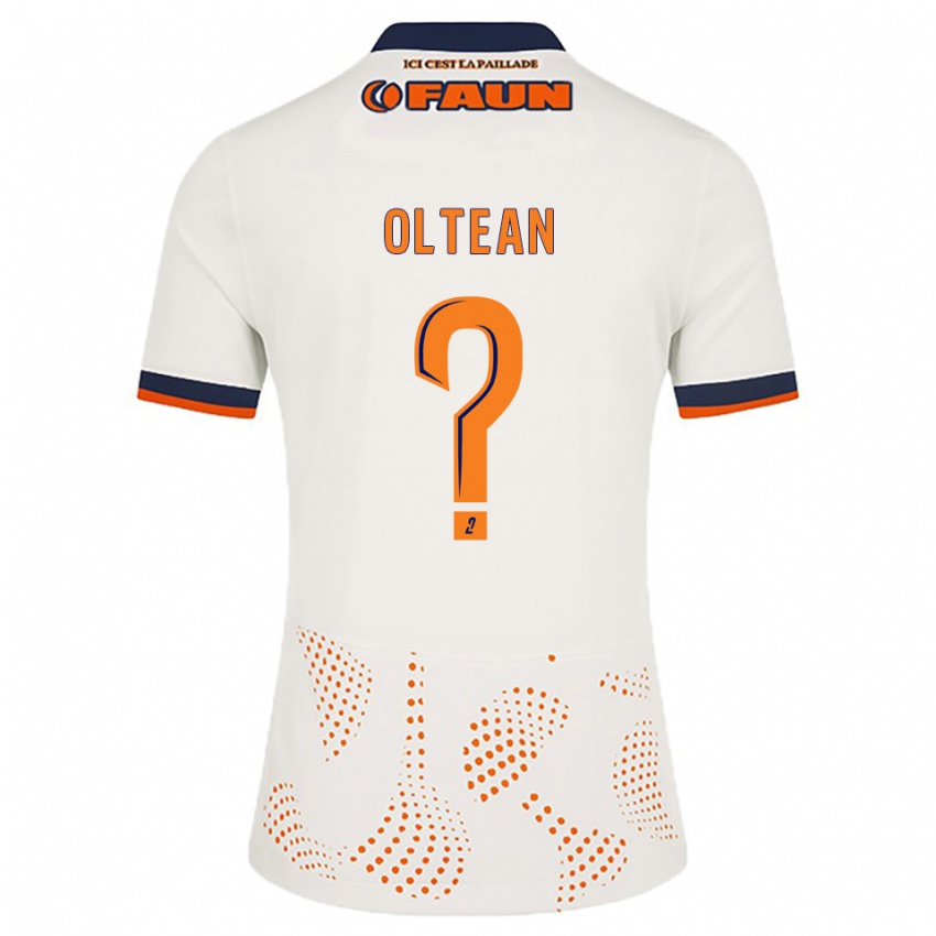 נשים David Oltean #0 לבן כתום הרחק ג'רזי 2025/26 חולצה קצרה