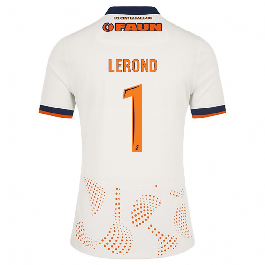 נשים ג׳אסטין לרונד #1 לבן כתום הרחק ג'רזי 2025/26 חולצה קצרה