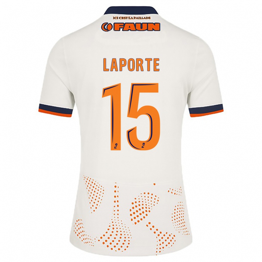 נשים ג׳וליאן לאפורט #15 לבן כתום הרחק ג'רזי 2025/26 חולצה קצרה