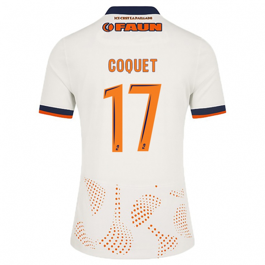 נשים ג׳ודית׳ קוקה #17 לבן כתום הרחק ג'רזי 2025/26 חולצה קצרה