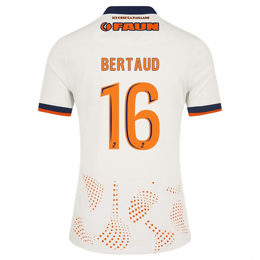 נשים דימיטרי ברטו #16 לבן כתום הרחק ג'רזי 2025/26 חולצה קצרה