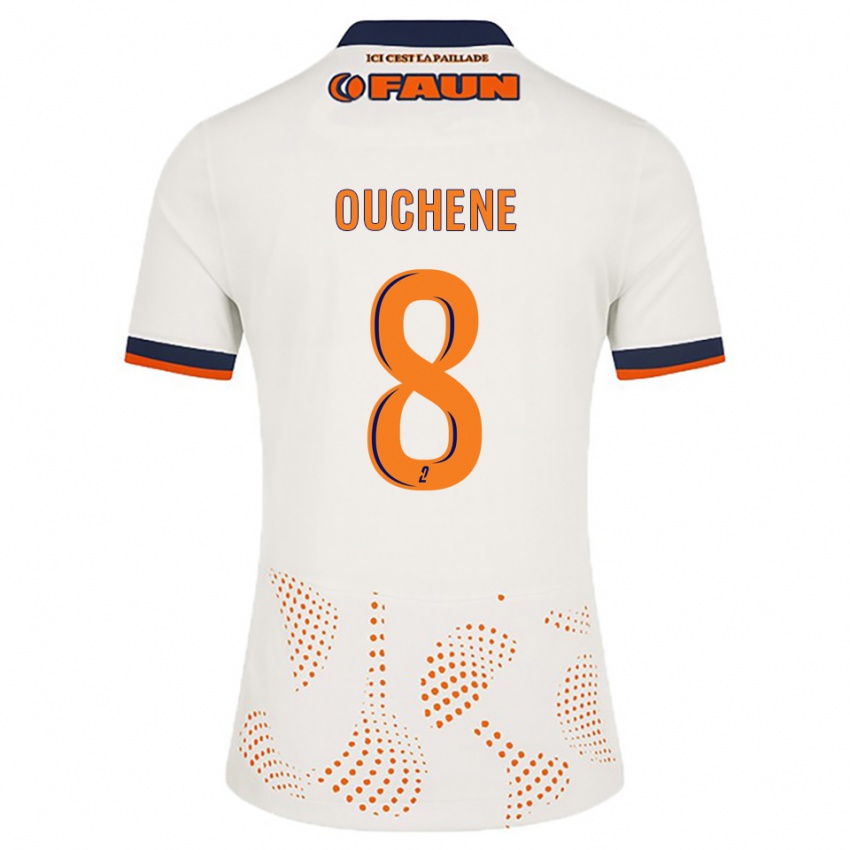 נשים סוניה אושן #8 לבן כתום הרחק ג'רזי 2025/26 חולצה קצרה