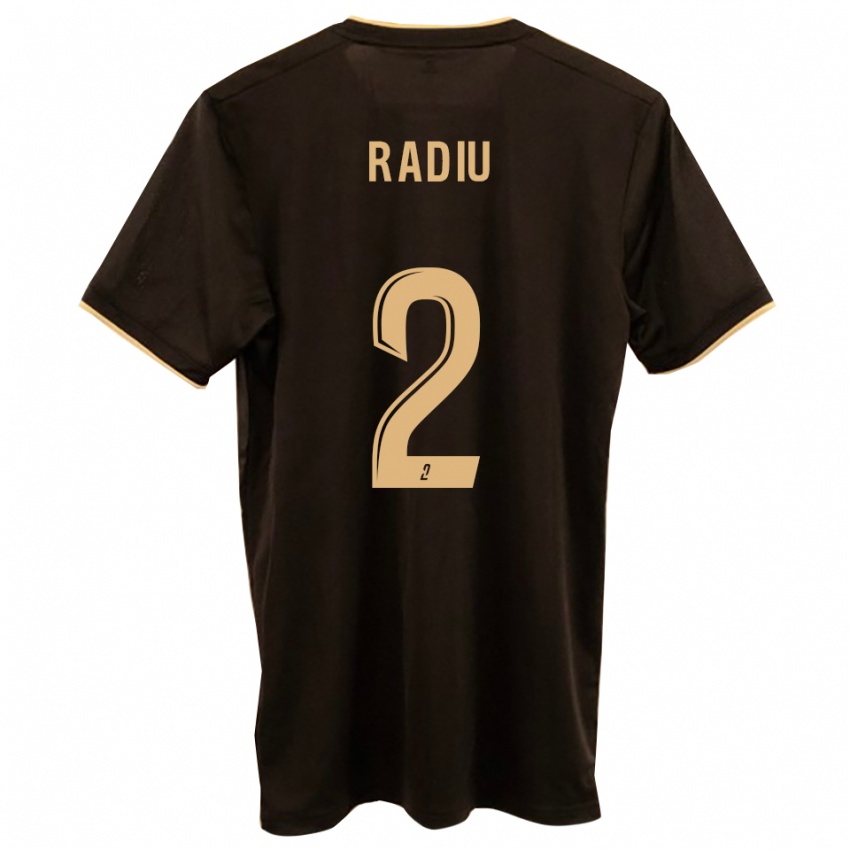 נשים Tony Radiu #2 כחול אדום הרחק ג'רזי 2025/26 חולצה קצרה