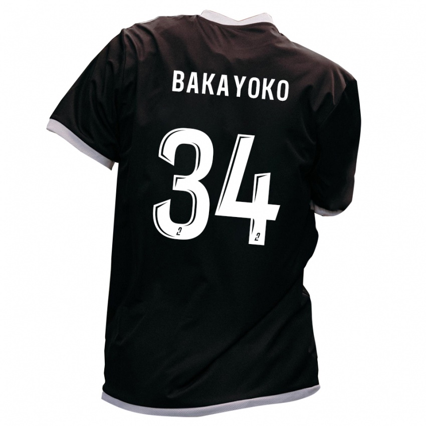 נשים סיאקה בקאיוקו #34 שחור זהב הרחק ג'רזי 2025/26 חולצה קצרה