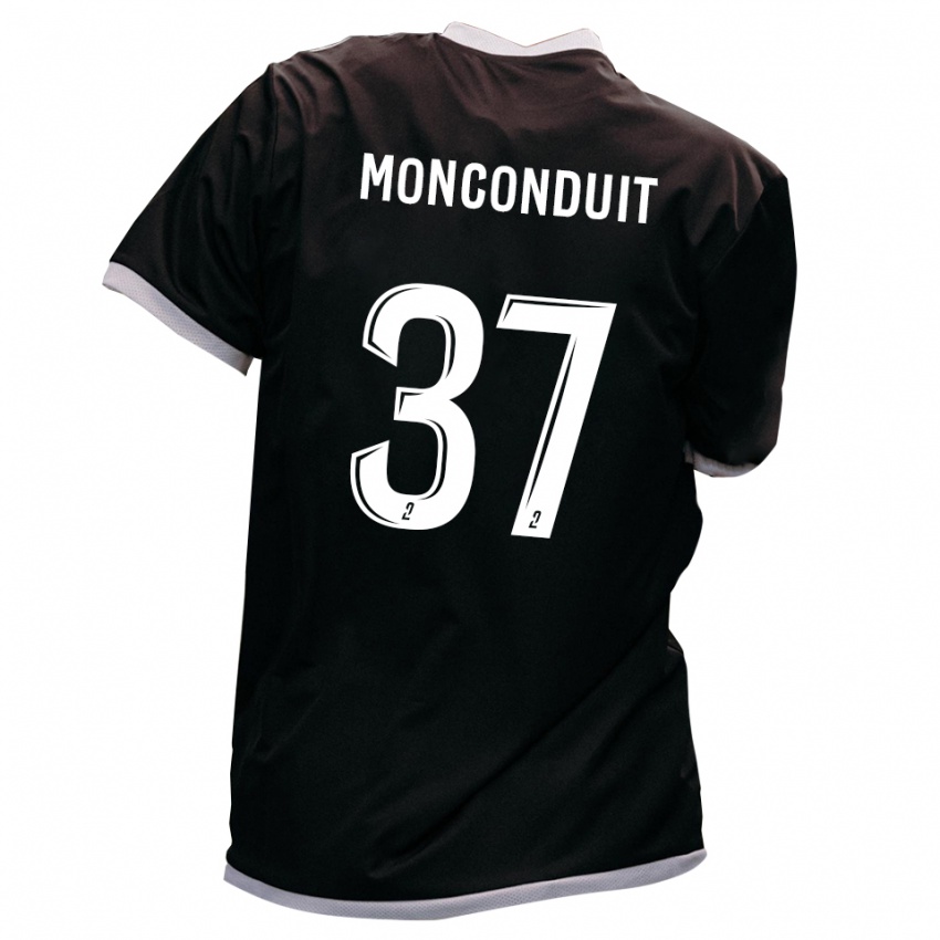 נשים תומס מונקונדויט #37 שחור זהב הרחק ג'רזי 2025/26 חולצה קצרה