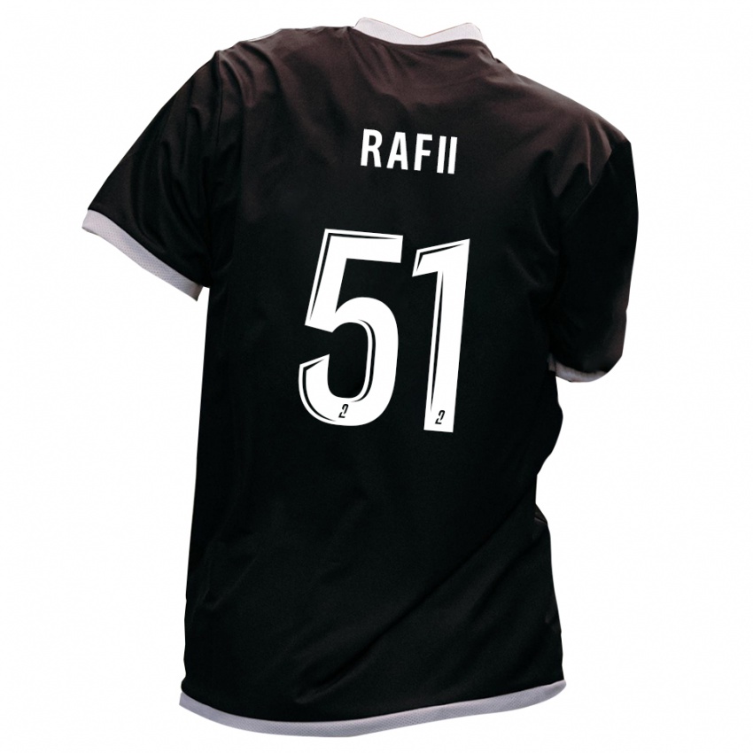 נשים יאניס רפי #51 שחור זהב הרחק ג'רזי 2025/26 חולצה קצרה