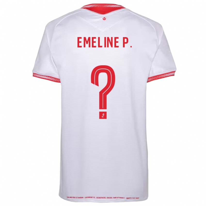 נשים Emeline Poirel #0 שחור אדום הרחק ג'רזי 2025/26 חולצה קצרה