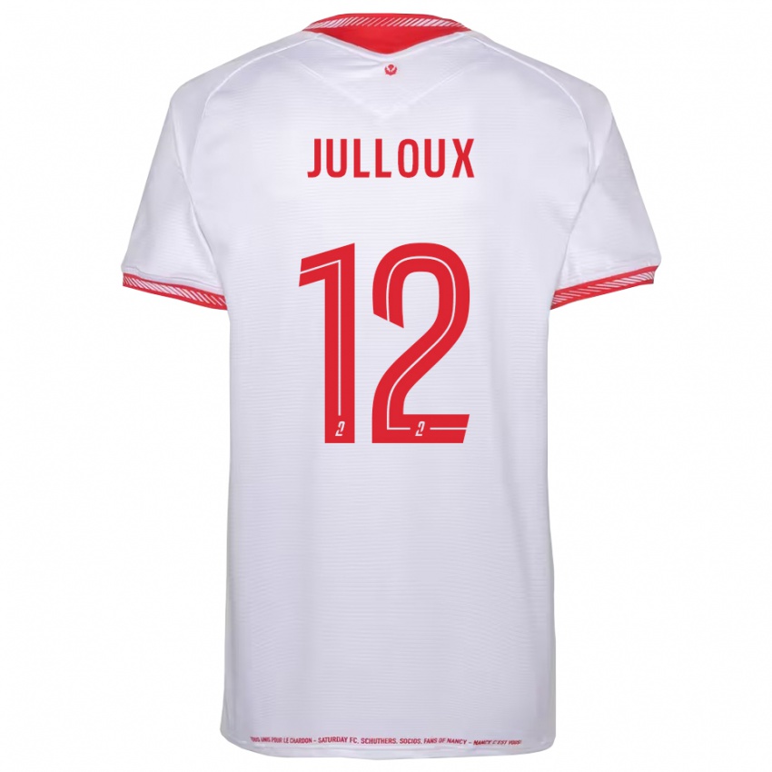 נשים Adrien Julloux #12 שחור אדום הרחק ג'רזי 2025/26 חולצה קצרה