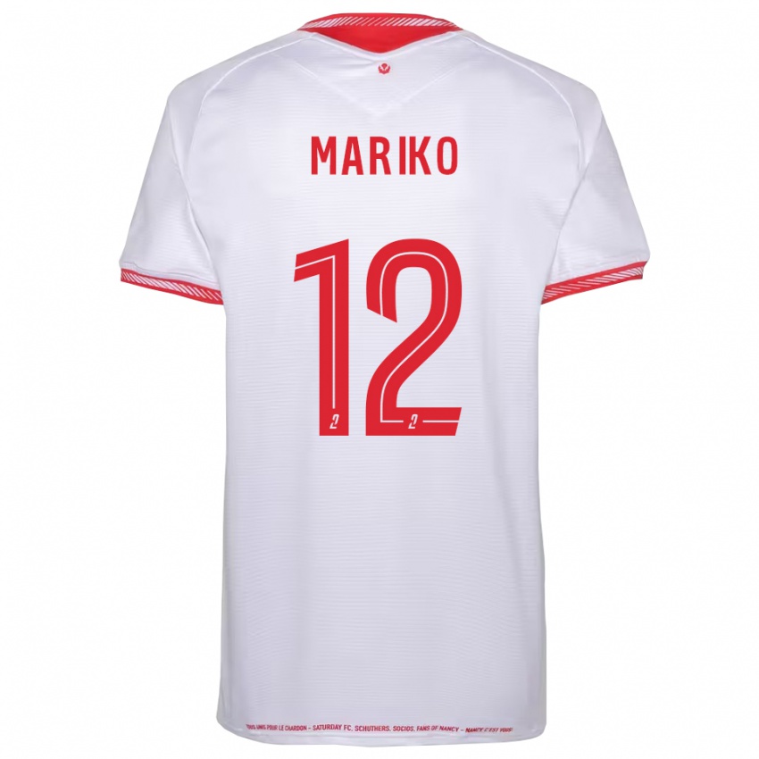 נשים Lamine Mariko #12 שחור אדום הרחק ג'רזי 2025/26 חולצה קצרה