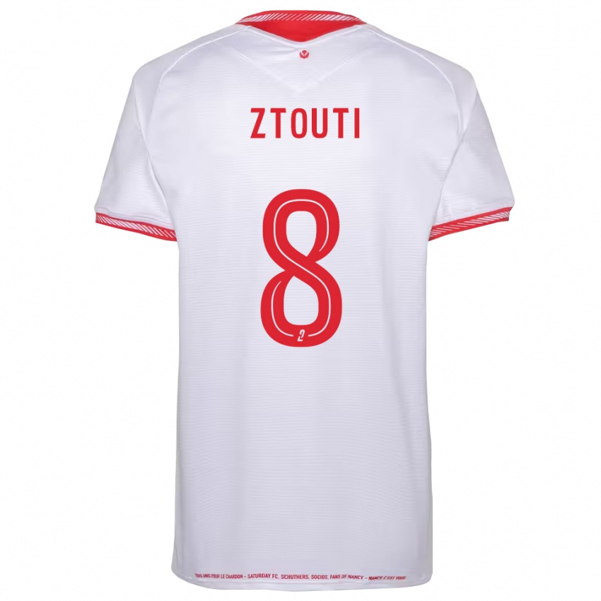 נשים Zakaria Ztouti #8 שחור אדום הרחק ג'רזי 2025/26 חולצה קצרה