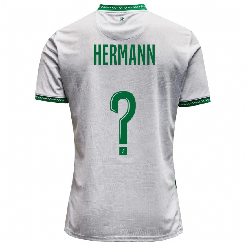 נשים Laura Hermann #0 לבן ירוק הרחק ג'רזי 2025/26 חולצה קצרה