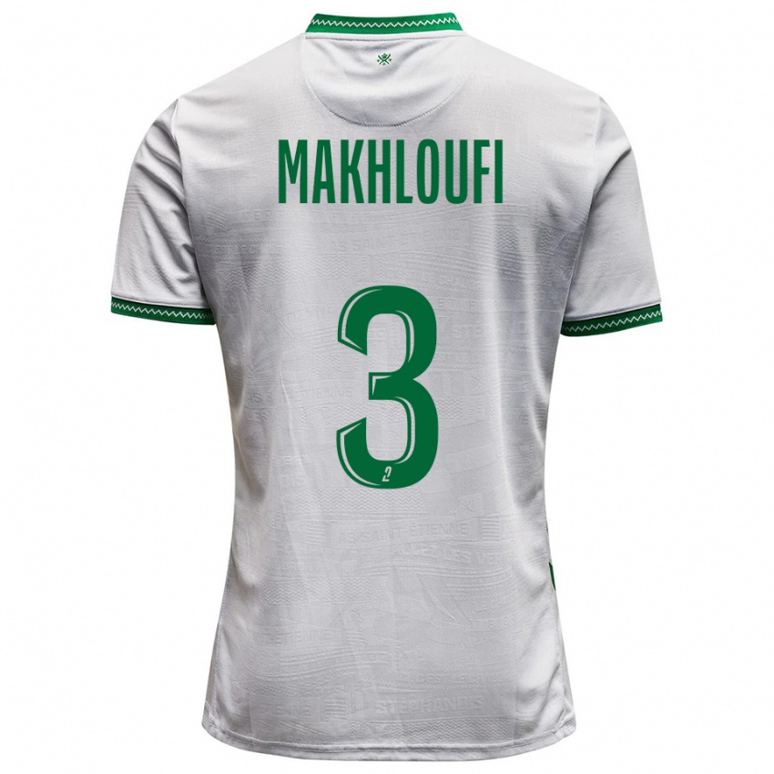 נשים מאדין מחלופי #3 לבן ירוק הרחק ג'רזי 2025/26 חולצה קצרה