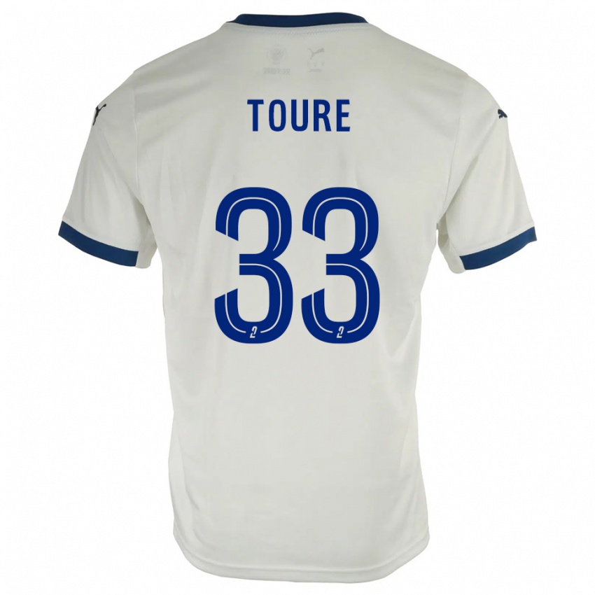 נשים אלמאמי טורה #33 לבן כחול הרחק ג'רזי 2025/26 חולצה קצרה