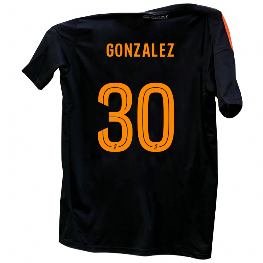 נשים מתאו גונסאלס #30 לבן אדום הרחק ג'רזי 2025/26 חולצה קצרה