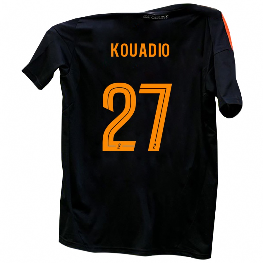 נשים ג׳וליאן קואדיו #27 לבן אדום הרחק ג'רזי 2025/26 חולצה קצרה