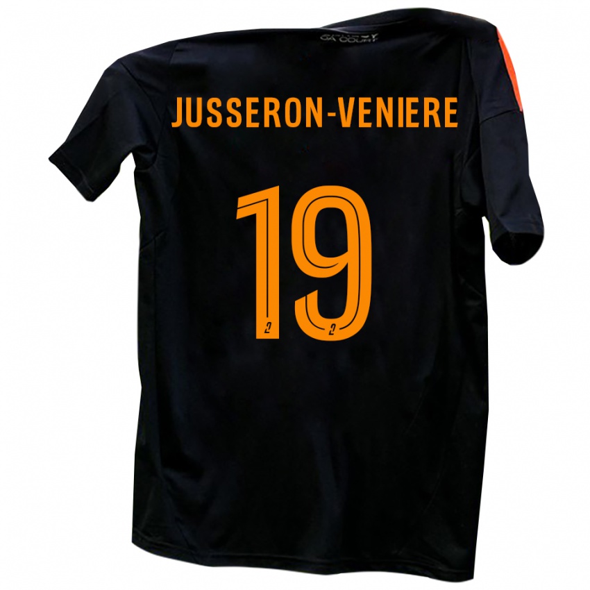 נשים Kilyan Jusseron-Veniere #19 לבן אדום הרחק ג'רזי 2025/26 חולצה קצרה