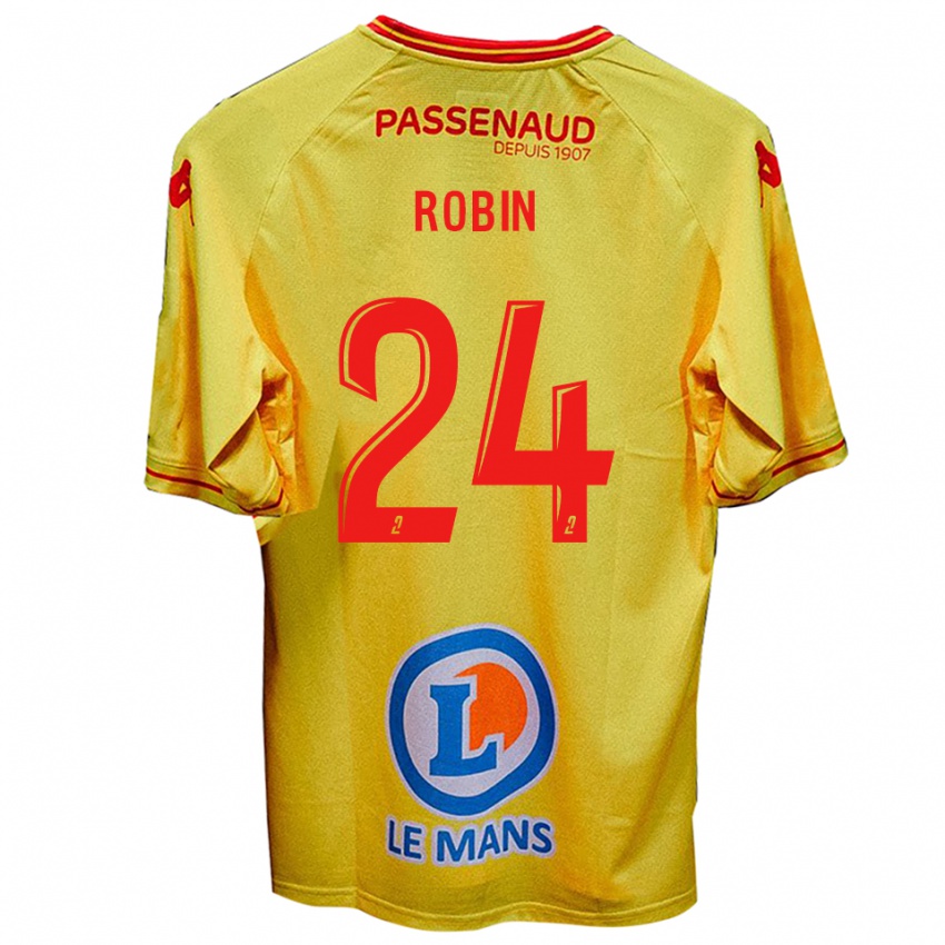 נשים מילאן רובין #24 צהוב הרחק ג'רזי 2025/26 חולצה קצרה