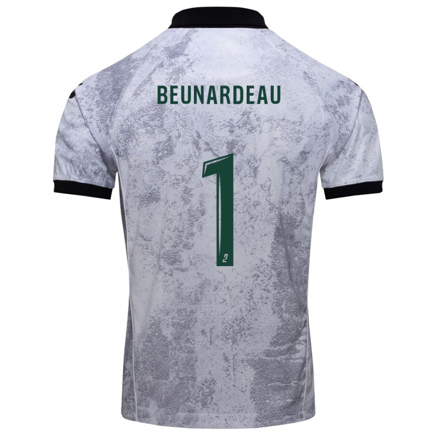 נשים קוונטין בונארדו #1 לבן שחור הרחק ג'רזי 2025/26 חולצה קצרה