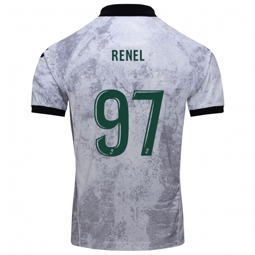 נשים סמואל רנל #97 לבן שחור הרחק ג'רזי 2025/26 חולצה קצרה