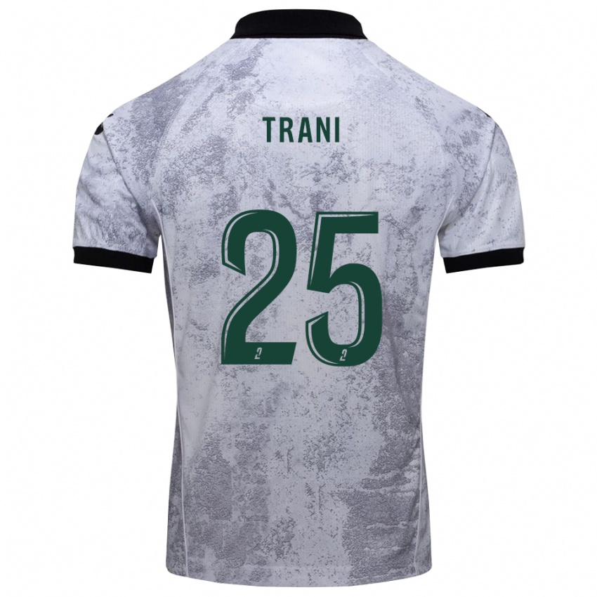נשים גווילאומה מטראני #25 לבן שחור הרחק ג'רזי 2025/26 חולצה קצרה