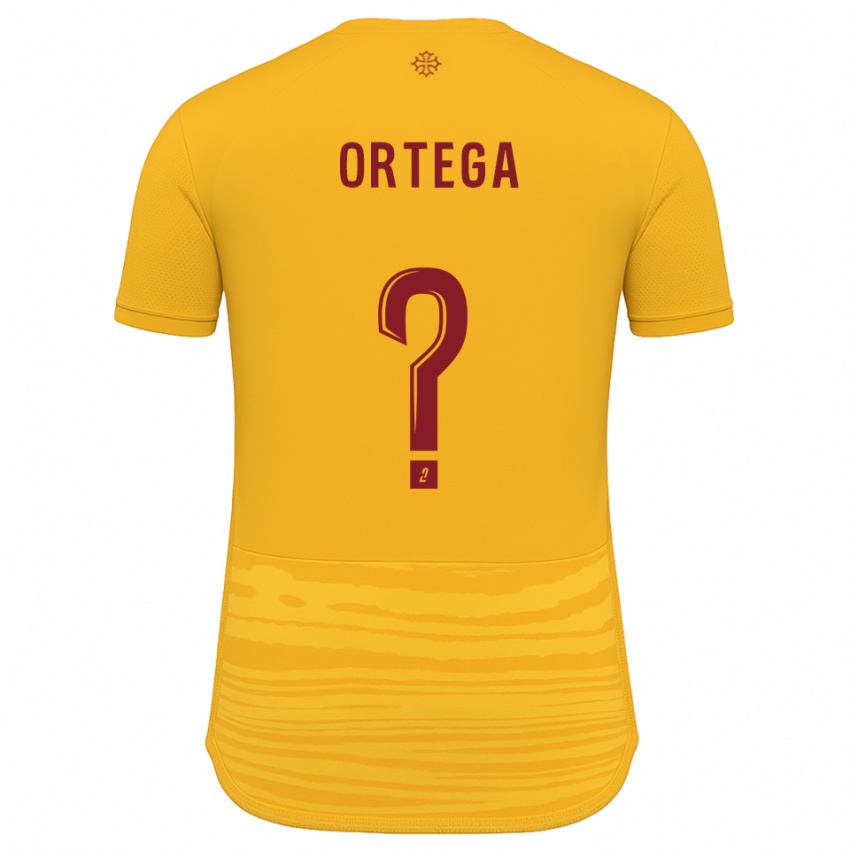 נשים Alexis Ortega #0 כתום בורדו הרחק ג'רזי 2025/26 חולצה קצרה