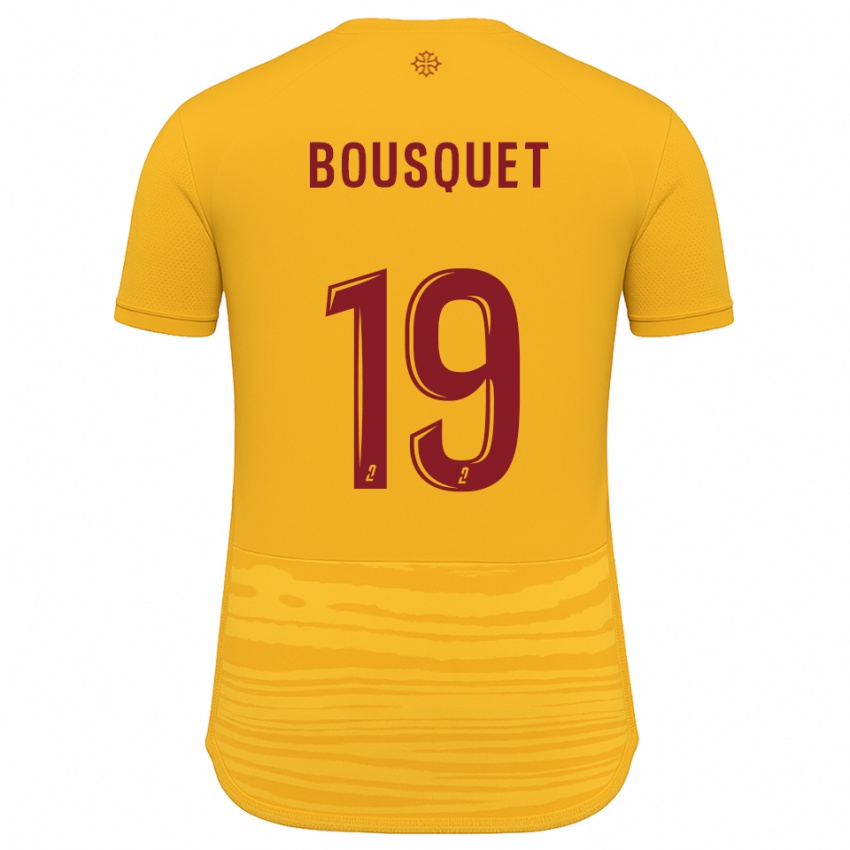 נשים Marie Bousquet #19 כתום בורדו הרחק ג'רזי 2025/26 חולצה קצרה
