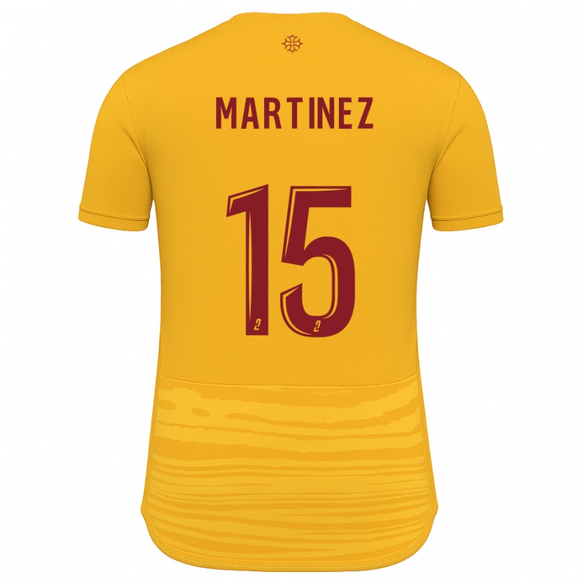 נשים Jorys Martinez #15 כתום בורדו הרחק ג'רזי 2025/26 חולצה קצרה
