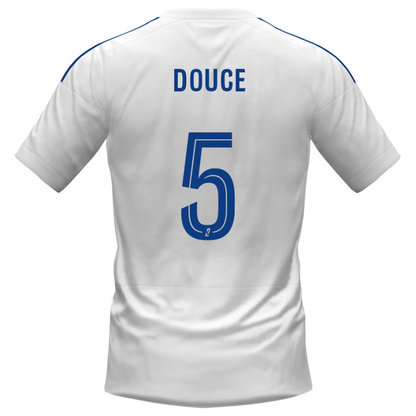 נשים נאסים דוס #5 לבן כחול הרחק ג'רזי 2025/26 חולצה קצרה