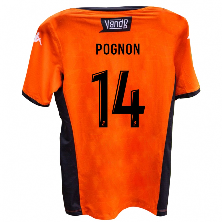 נשים אנז׳ פוניון #14 לבן שחור הרחק ג'רזי 2025/26 חולצה קצרה