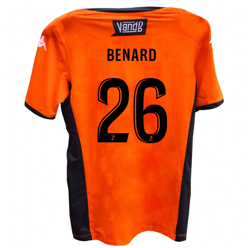 נשים William Benard #26 לבן שחור הרחק ג'רזי 2025/26 חולצה קצרה